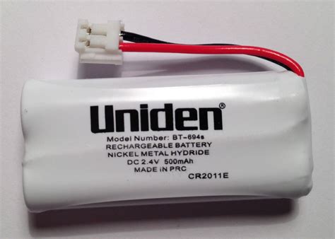 Push the battery pack connector in firmly. . Uniden cordless phone battery